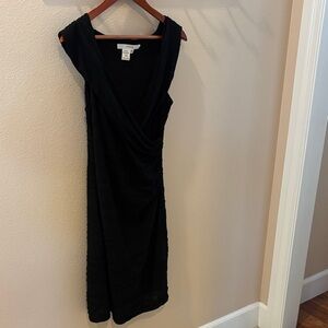 Studio M Elegant Black Midi Dress